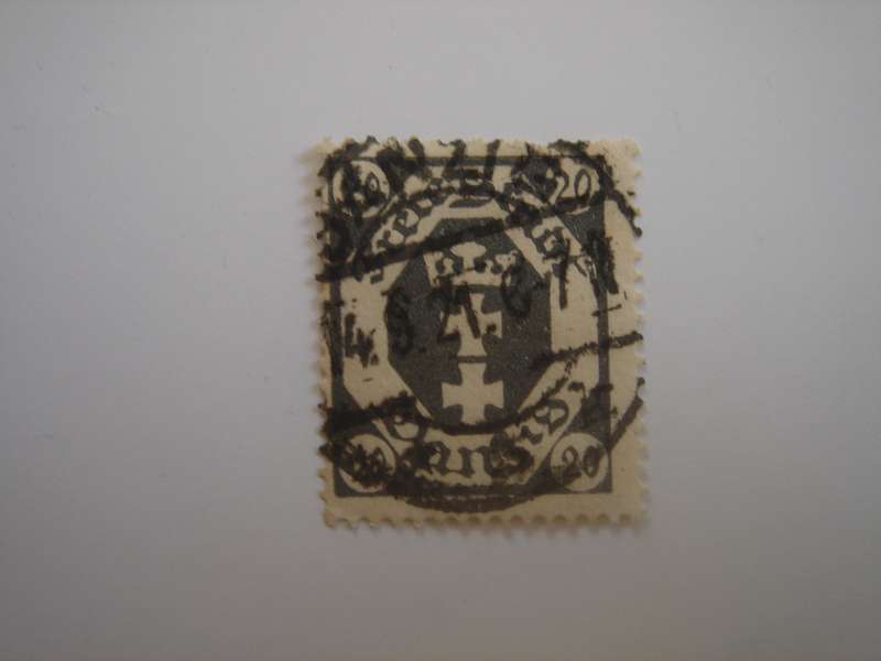 1921 Danzig - MiNr 76 used, stamped