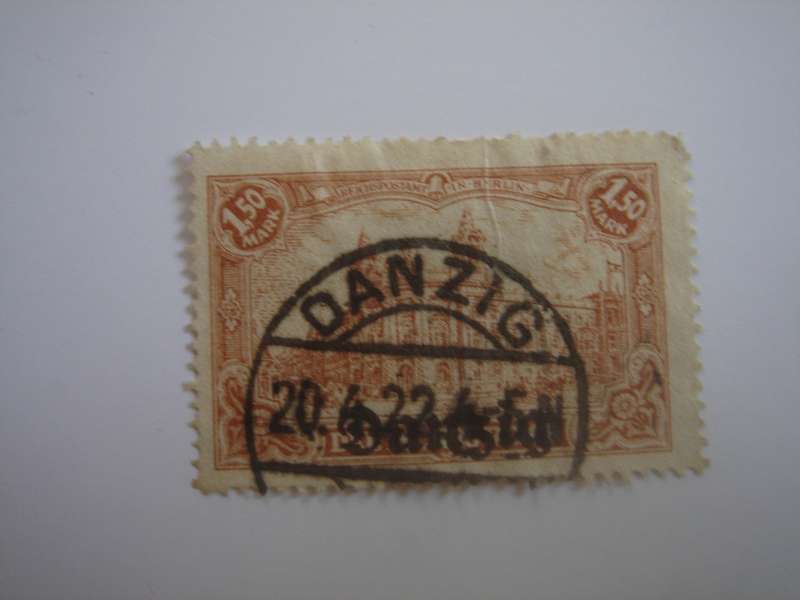 1920 Danzig - MiNr 10 used, stamped