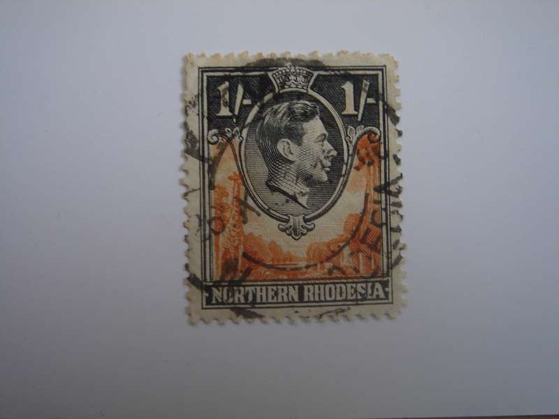 1938 Northern Rhodesia - King George VI - SG40 used, stamped