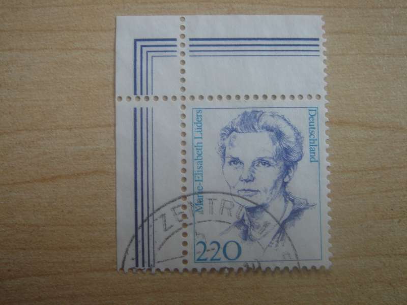 1997 Deutschland MiNr 1940 used, stamped corner piece