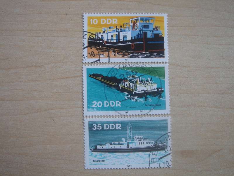 1981 DDR MiNr 2651-2652,2654 used, stamped