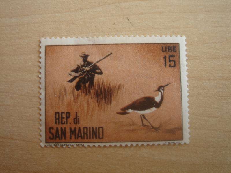 1962 San Marino - Hunting Scenes - SG684 MNH