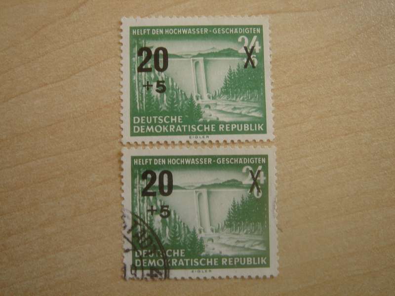 1955 DDR MiNr 449 MNH + used, stamped