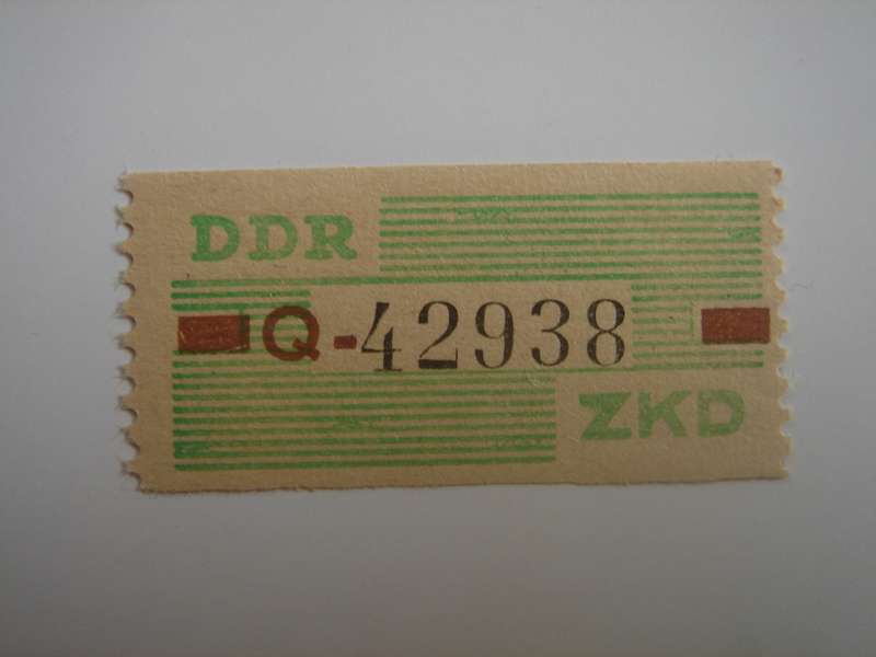 1960 DDR ZKD MiNr VII MNH
