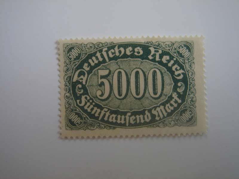 1923 Deutsches Reich MiNr 256 a MNH