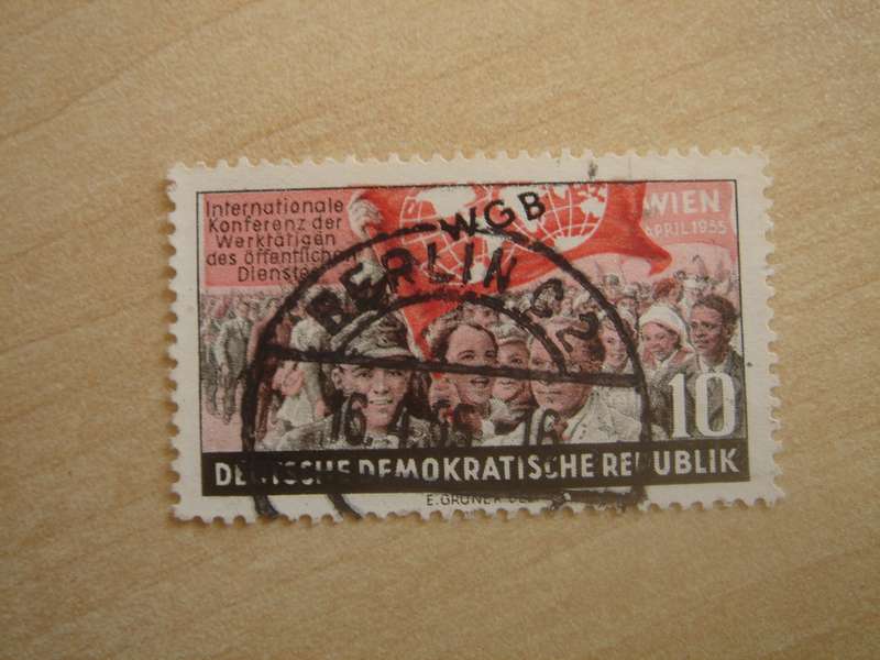 1955 DDR MiNr 452 X II used, stamped