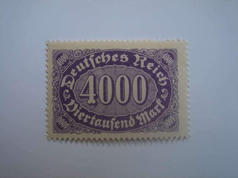 1923 Deutsches Reich MiNr 255 MNH