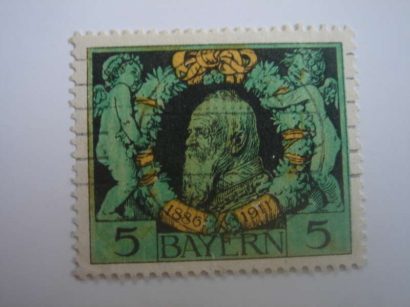 1911 Bayern - Prinzregent Luitpold MiNr 92 A used, stamped