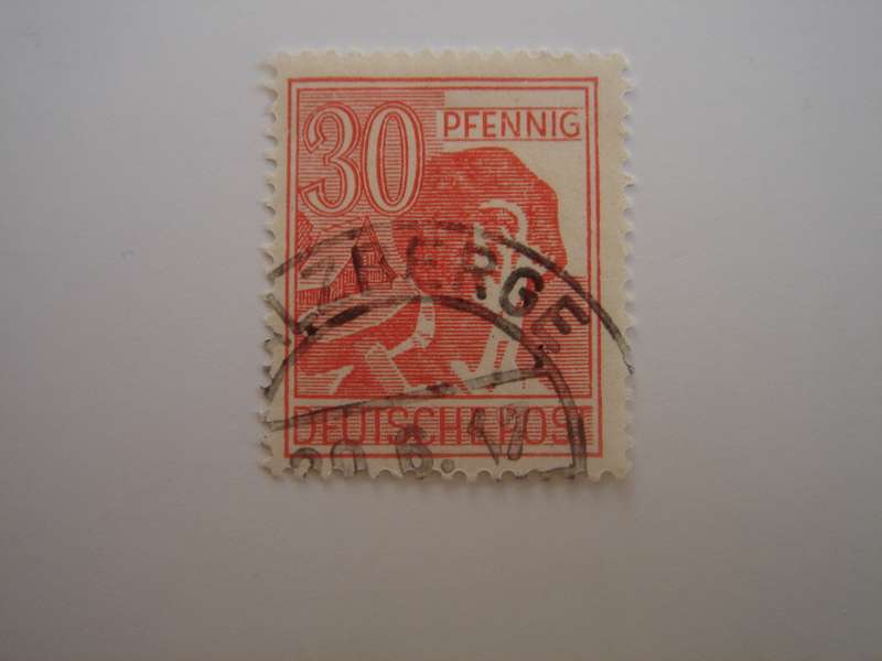 1947 Allied Occupation Zone MiNr 953 used, stamped