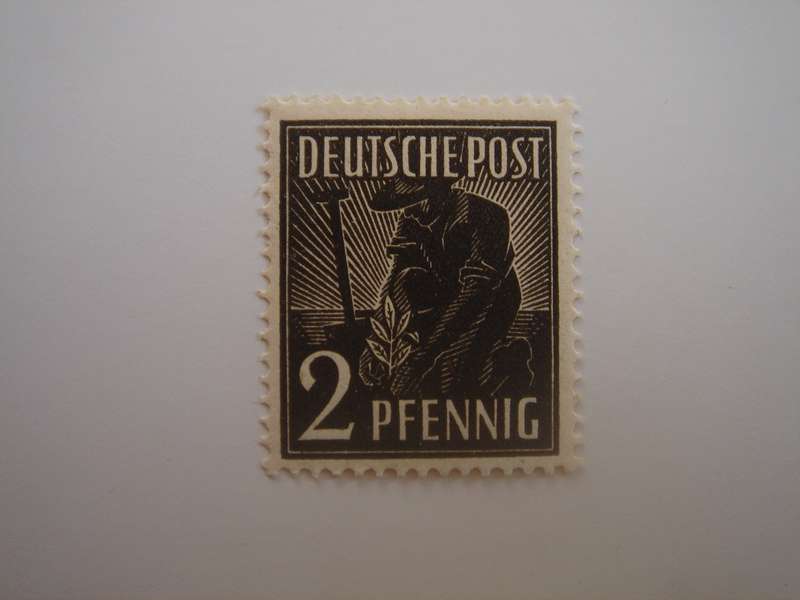 1947 Allied Occupation Zone MiNr 943 b MNH