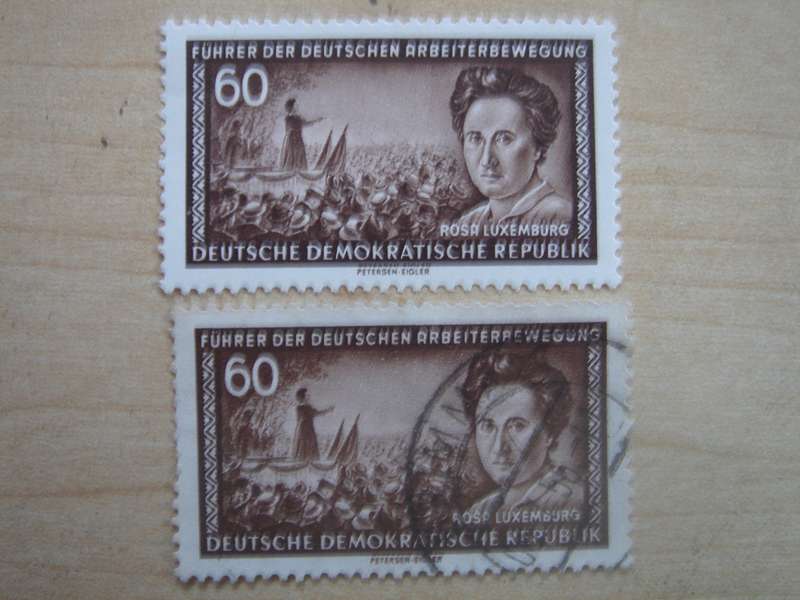 1955 DDR MiNr 478 X II used, stamped + MNH
