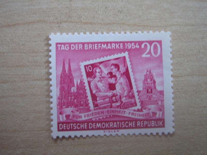 1954 DDR MiNr 445 A X II MNH