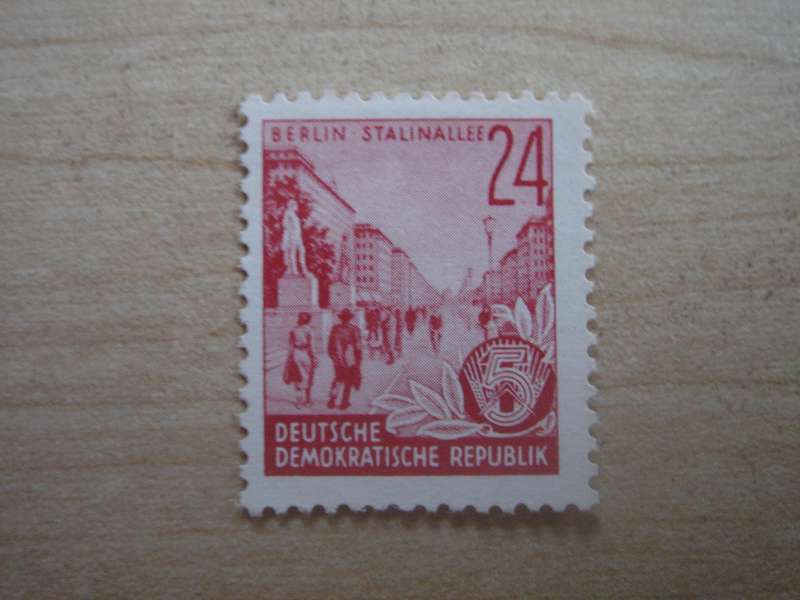 1953 DDR MiNr 371 X II fine mint, hinged