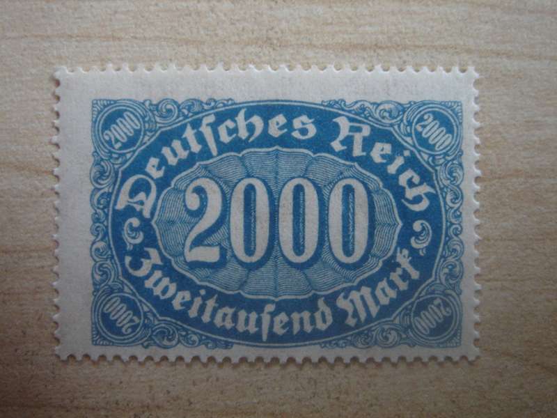 1923 Deutsches Reich MiNr 253 a MNH