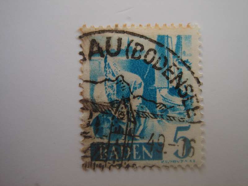 1948 French Occupation Zone - MiNr 30 used, stamped