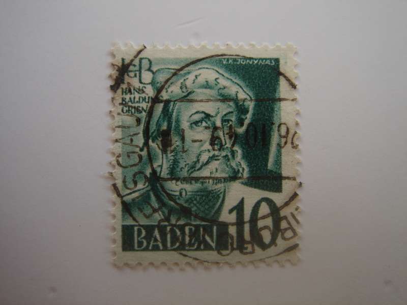 1948 French Occupation Zone - MiNr 33 used, stamped