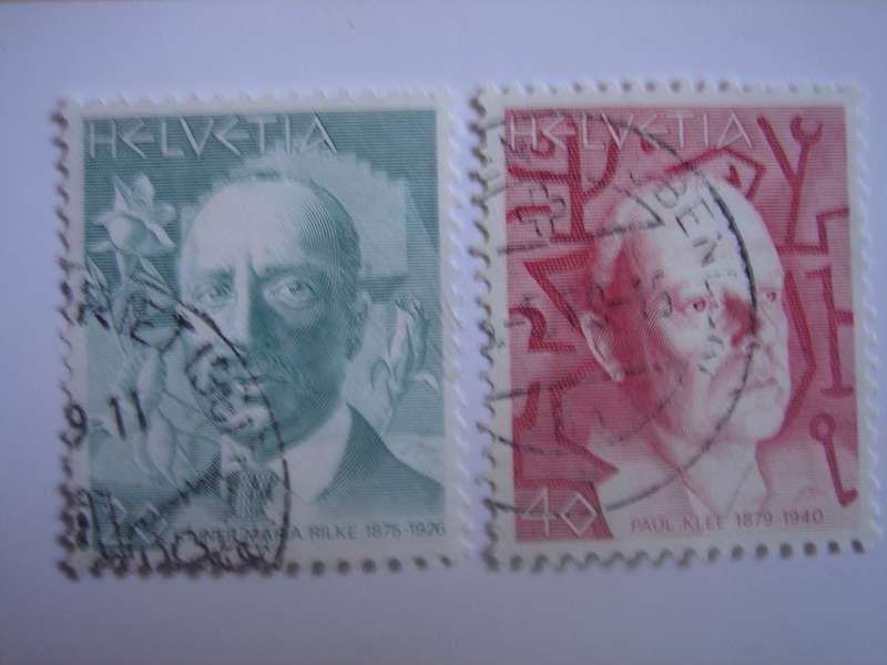 1979 HELVETIA - SG967-968 used, stamped