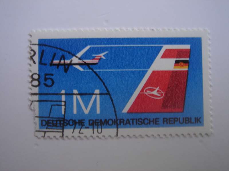 1972 DDR - Aviation MiNr 1752 stamped