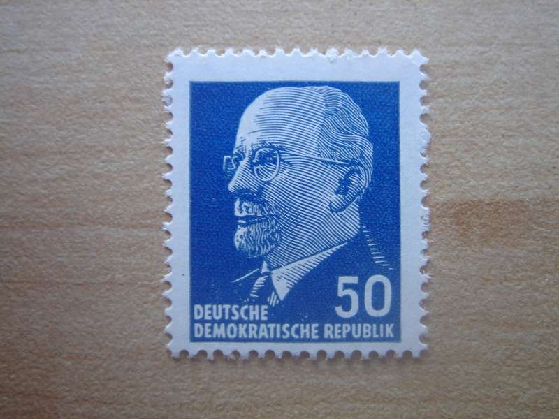 1972 DDR - Walter Ulbricht MiNr 937 X y I MNH