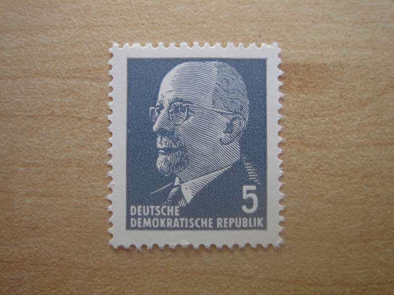 1972 DDR - Walter Ulbricht MiNr 845 X y II MNH