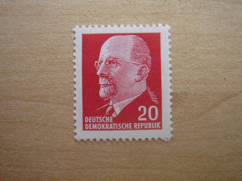 1972 DDR - Walter Ulbricht MiNr 848 X y I MNH