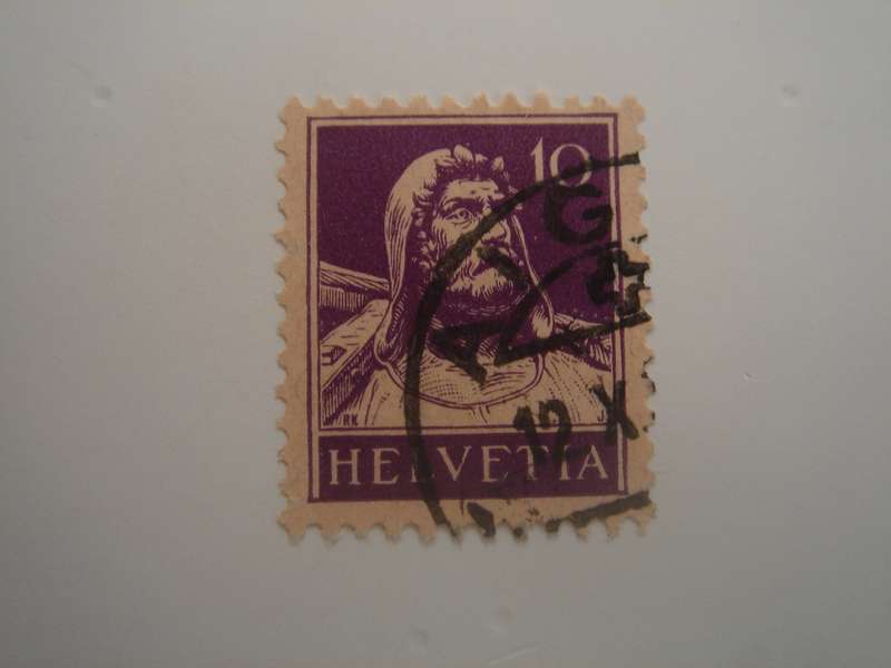1910 Helvetia - Wilhelm Tell SG326 f used, stamped