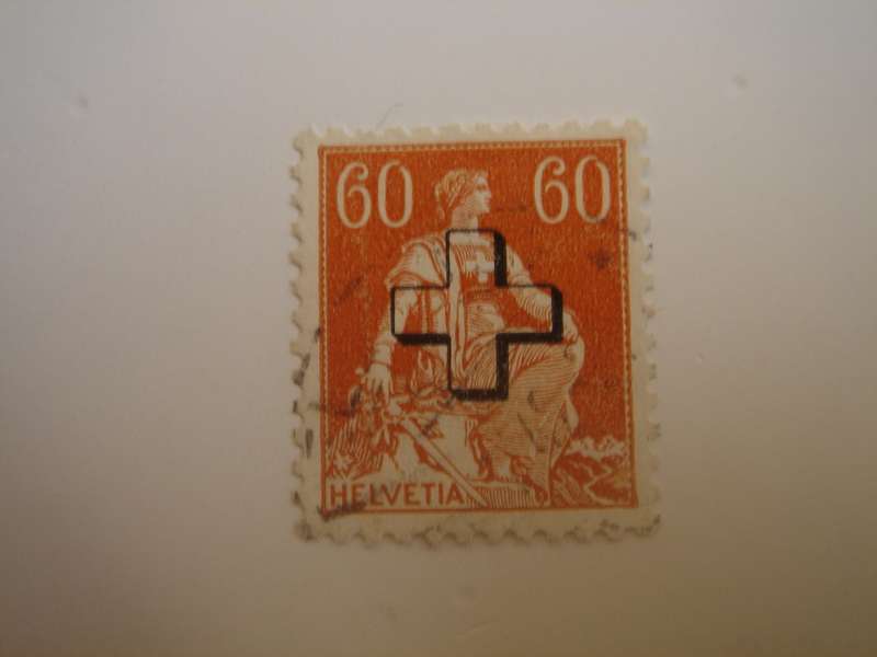 1938 Helvetia - Official Stamp SG O 391 used, stamped