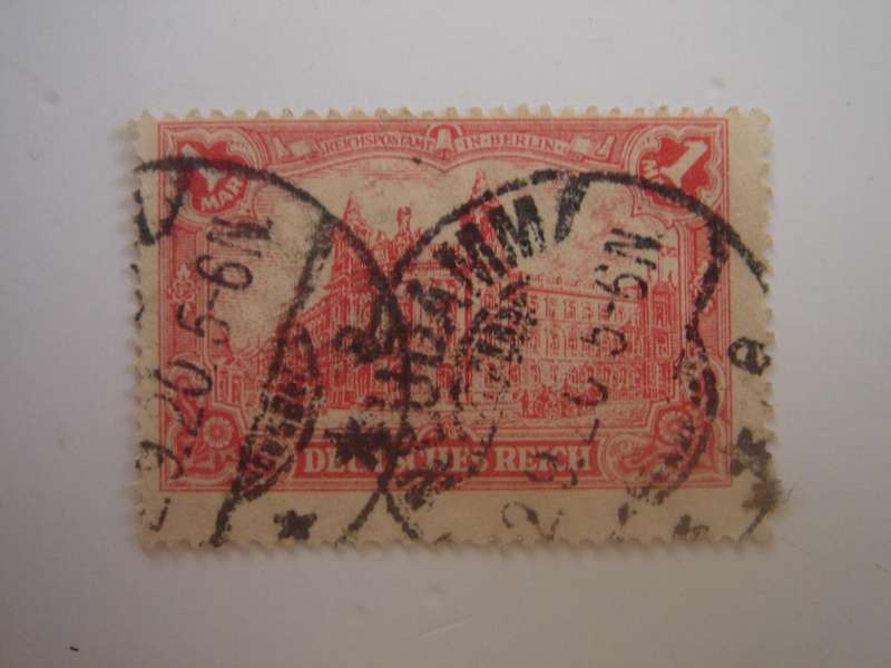 1920 Deutsches Reich MiNr A 113 a used, stamped
