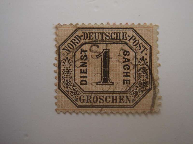 1870 Norddeutscher Postbezirk Dienstmarke MiNr 4 used, stamped
