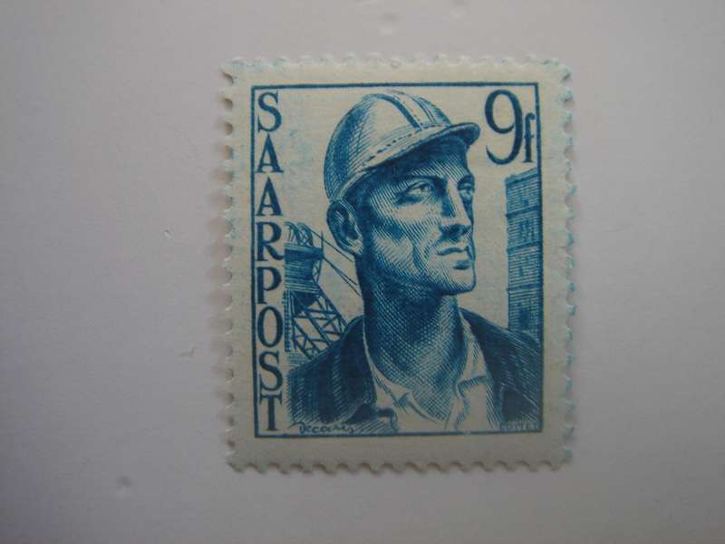 1948 Saarland MiNr 247 MNH