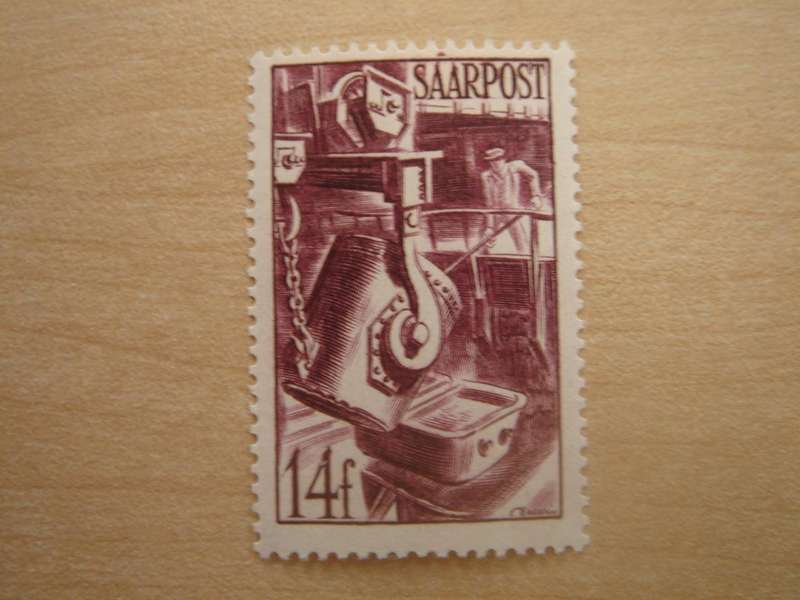 1948 Saarland MiNr 249 MLH