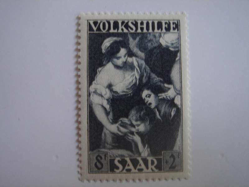 1949 Saarland Volkshilfe MiNr 267 MNH