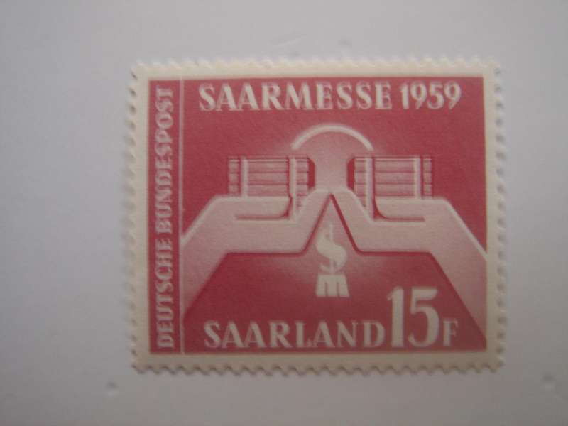 1959 Saarland MiNr 447 MNH