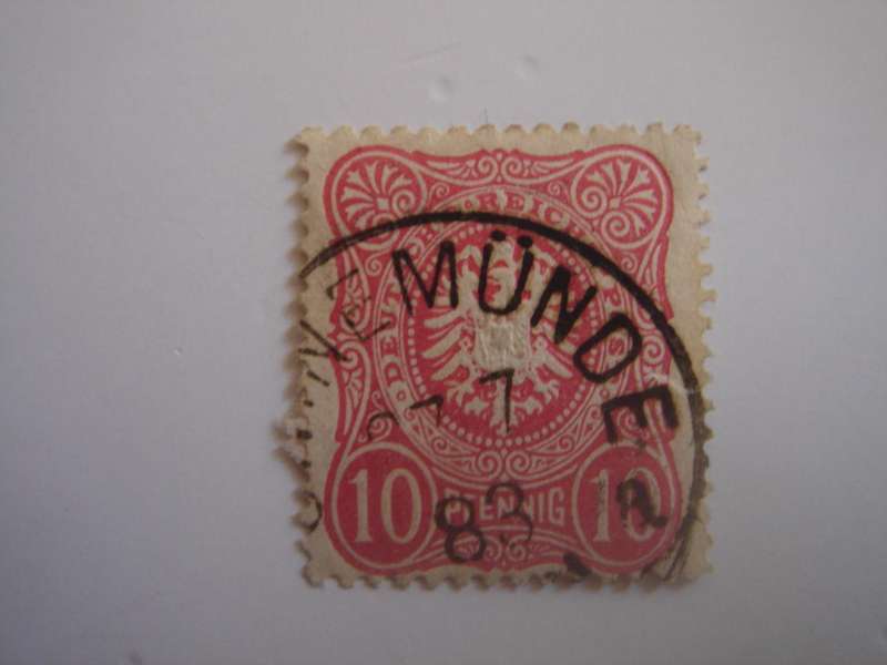 1880 Deutsches Reich MiNr 41 a used, stamped