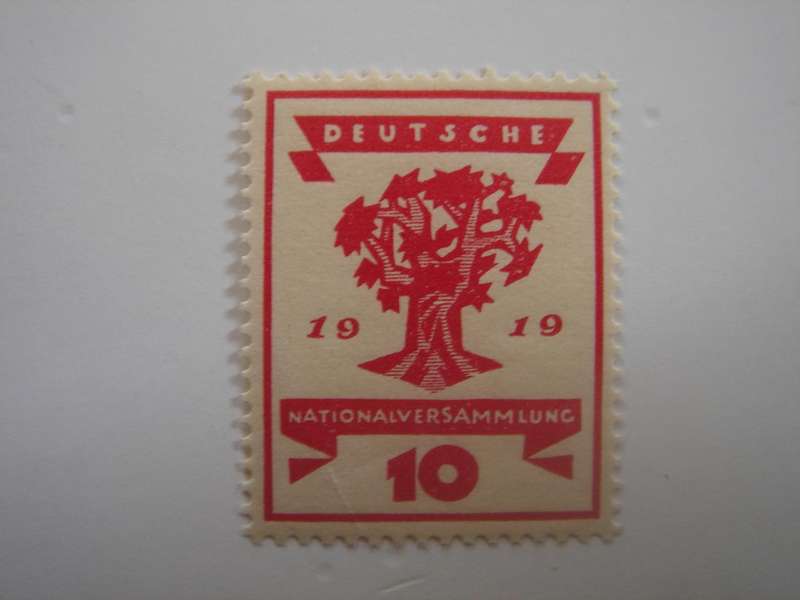 1919 Deutsches Reich MiNr 107 MNH