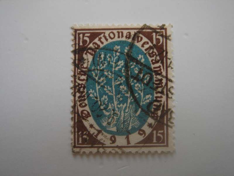 1919 Deutsches Reich MiNr 108 used, stamped