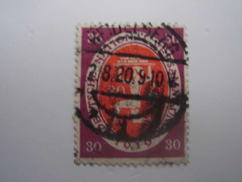 1920 Deutsches Reich MiNr 110 a used, stamped