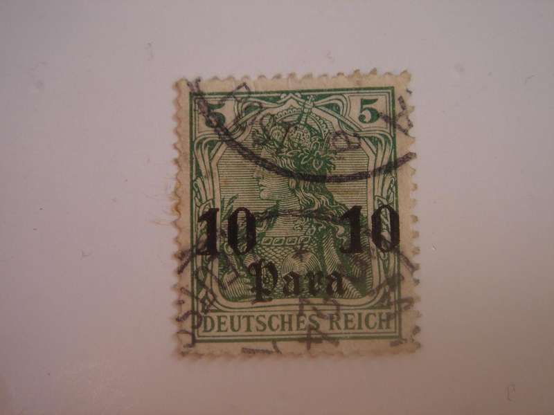 1906 Deutsche AuslPost - Tuerkei MiNr 36 used, stamped