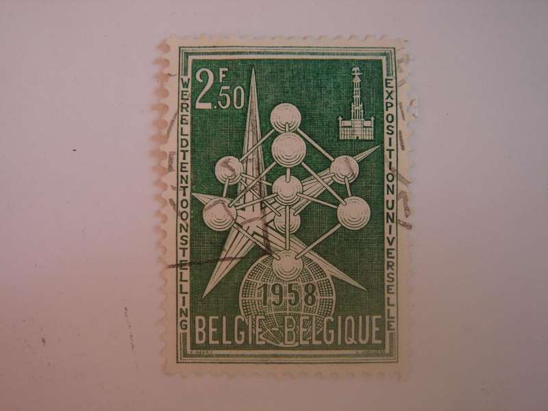 1957 Belgium - World Fair 1958 SG1597 used, stamped