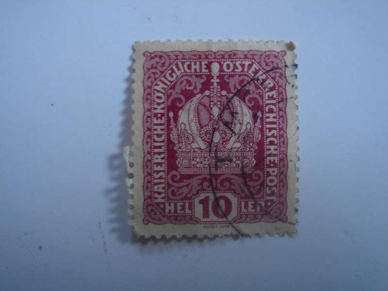1916 Austria - Imperial Crown SG250 used, stamped