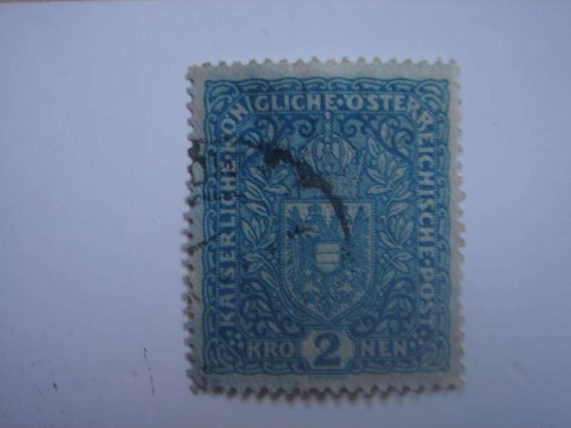 1916 Austria - Imperial Crown SG262 used, stamped