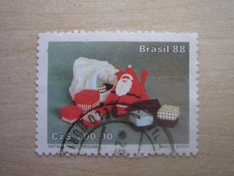 1988 Brazil - Christmas - used, stamped