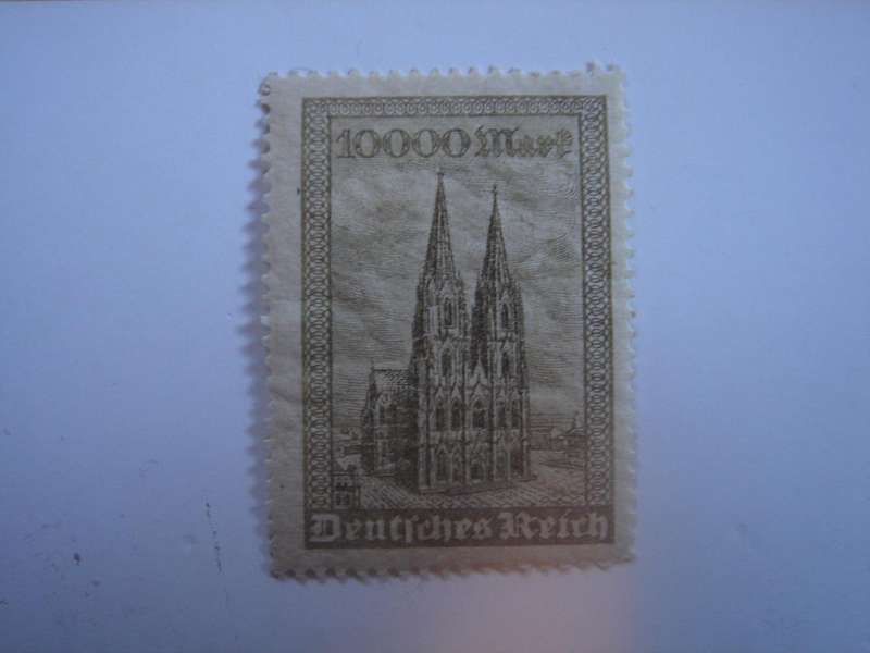 1923 Deutsches Reich MiNr 262 a mint, hinged
