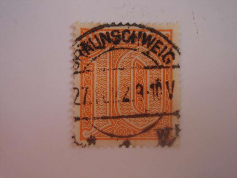1921 Deutsches Reich Dienstmarke MiNr 65 used, stamped