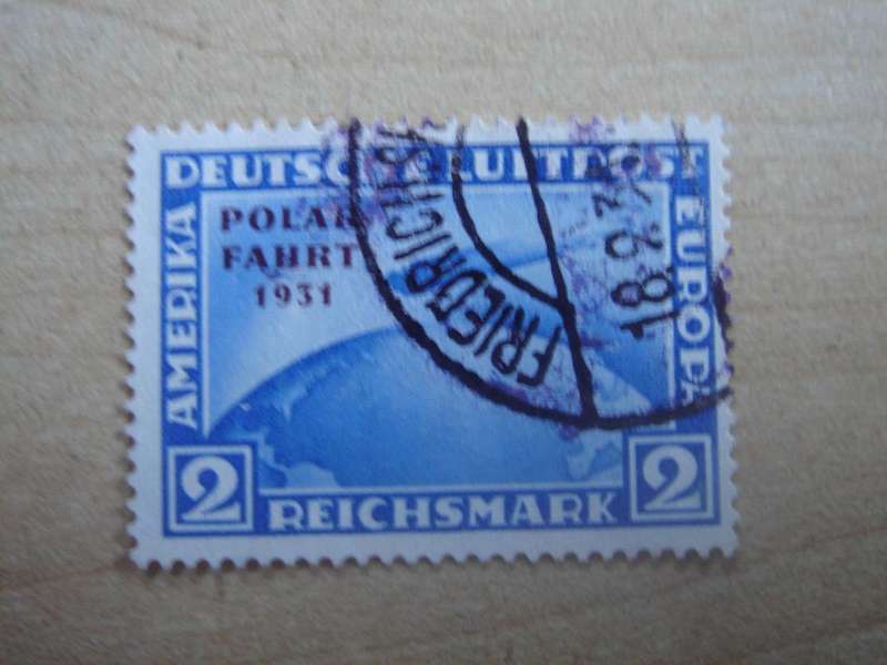 1931 Deutsches Reich - Zeppelin 'Polarfahrt' - MiNr 456-458 used, stamped