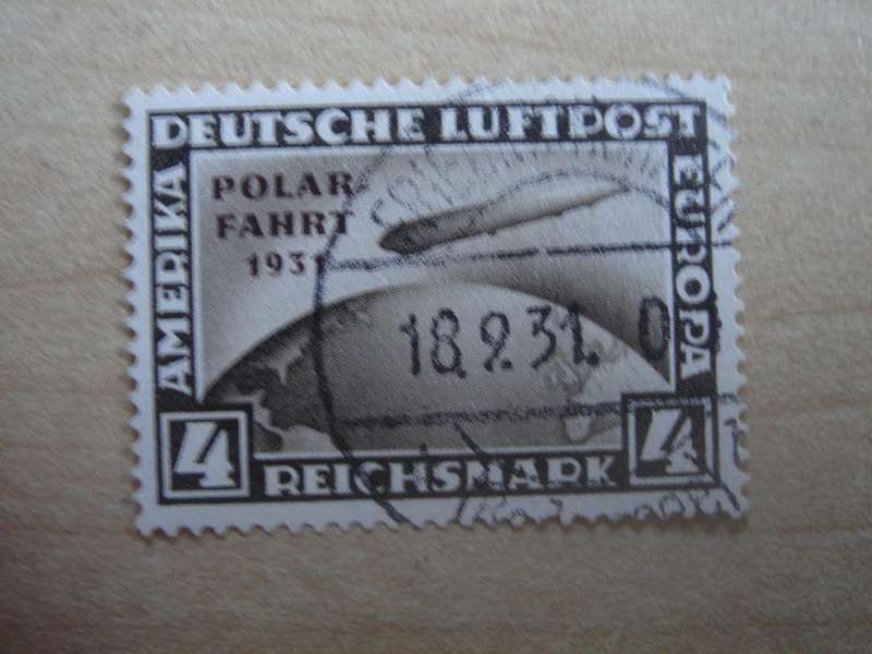 1931 Deutsches Reich - Zeppelin 'Polarfahrt' - MiNr 456-458 used, stamped