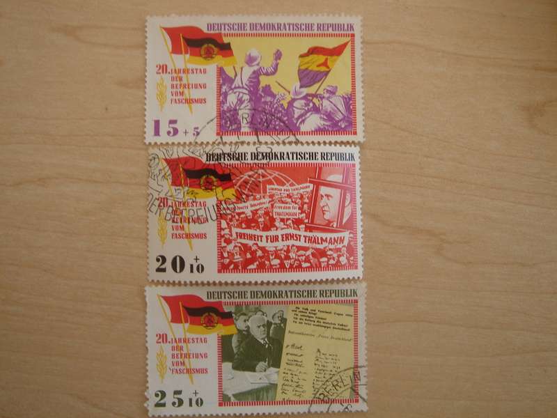 1965 DDR MiNr 1104-1106 used, stamped