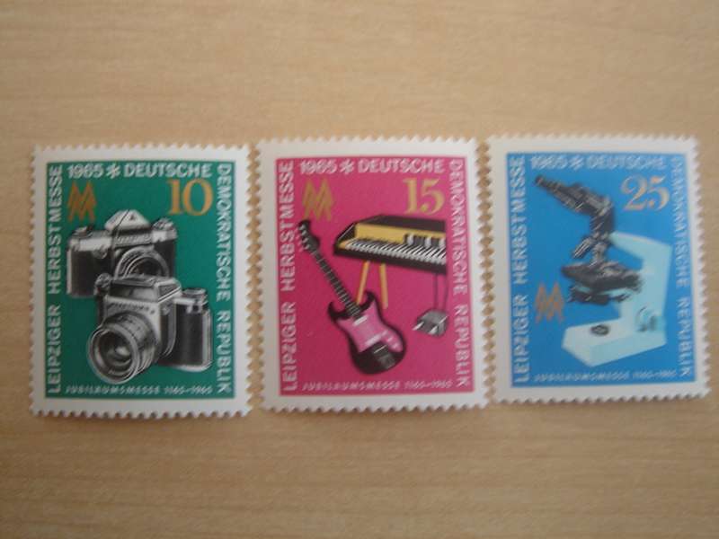 1965 DDR MiNr 1130-1132 MNH