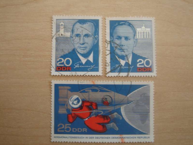 1965 DDR MiNr 1138-1140 used, stamped