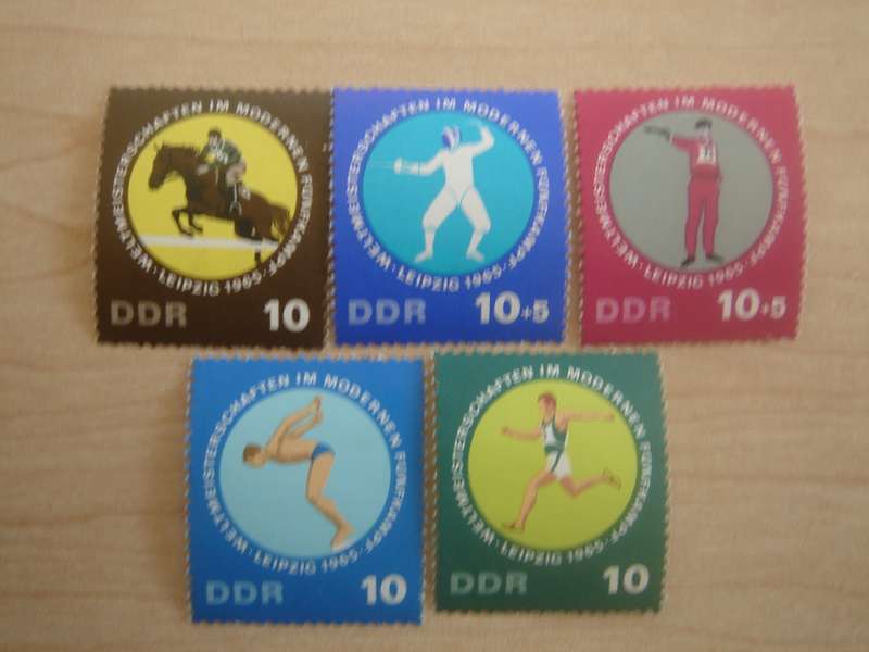 1965 DDR MiNr 1133-1137 MNH